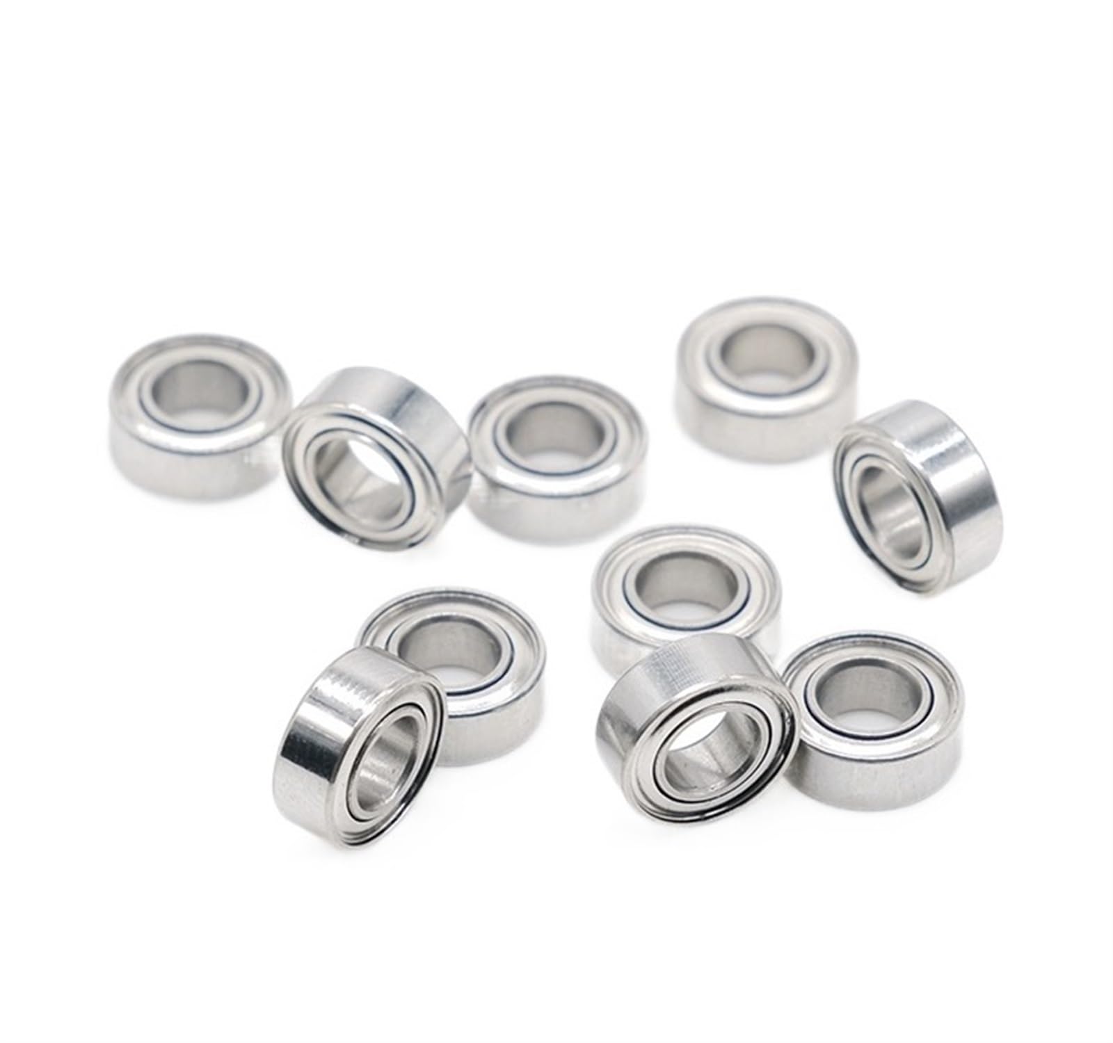 VSPPJYFG Bimetal Seal Shield Micro deep Groove Bearing 10pcs MR85ZZ 5X8X2.5mm 3D Printer Bearing