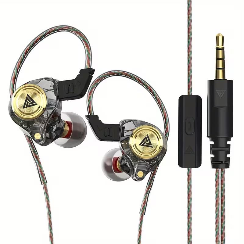 Wired Gaming Earbuds, Ak3file in Ear Monitors with 1DD 10mm...