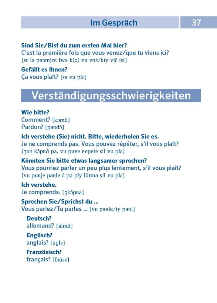 PONS Pocket-Sprachführer Französisch: Alles für die Reise - mit Reisewörterbuch