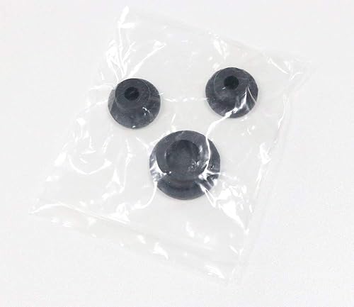 Vista 7 de CousDUoBe Wrangler - Tapones de goma para puerta trasera, para modelos Wrangler JK 2007 en adelante (paquete de 3, negro)