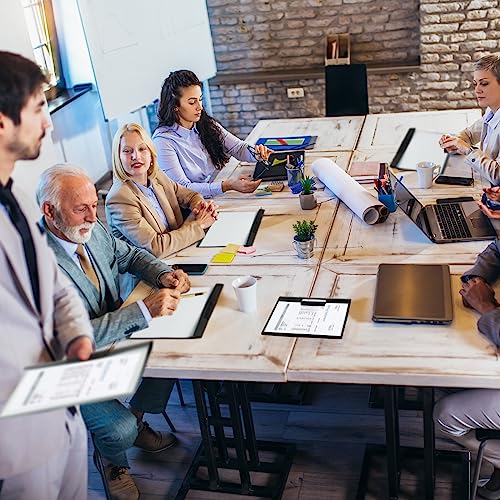 image for Maitys 25 Pack Clear Report Covers with Clip 11.4 x 9 Inch Presentatio