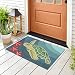 Liora Manne FT112A93504 Whimsy Turtle In The Ocean Rug, Indoor/Outdoor, 20" x 30"