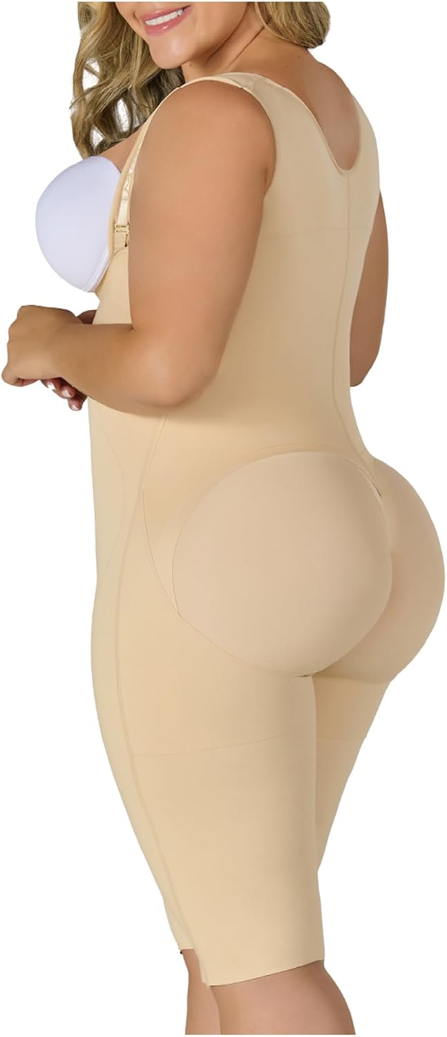 M&D Fajas Colombianas Post Surgery Shapewear After Liposuction Tummy Control Hourglass Bodysuit for Curvy Women - Image 2