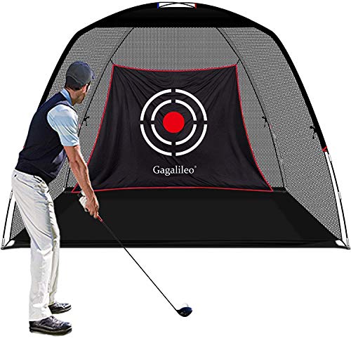 Gagalileo Golf Net 12X7X6.6Ft And Golf Replacement Target Bundle| Golf Hitting Nets For Indoor Outdoor Driving And Golf Net Replacement Target #TOP20
