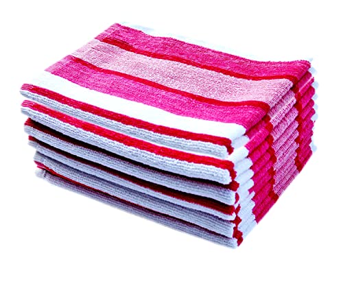 Image of Sapce Fly 100% Cotton Hand Towel 450GSM Soft Towel | Gym Towel for Men Sweat | Gym Napkin Face Towel for Women | Small Hand Towel Set of 8