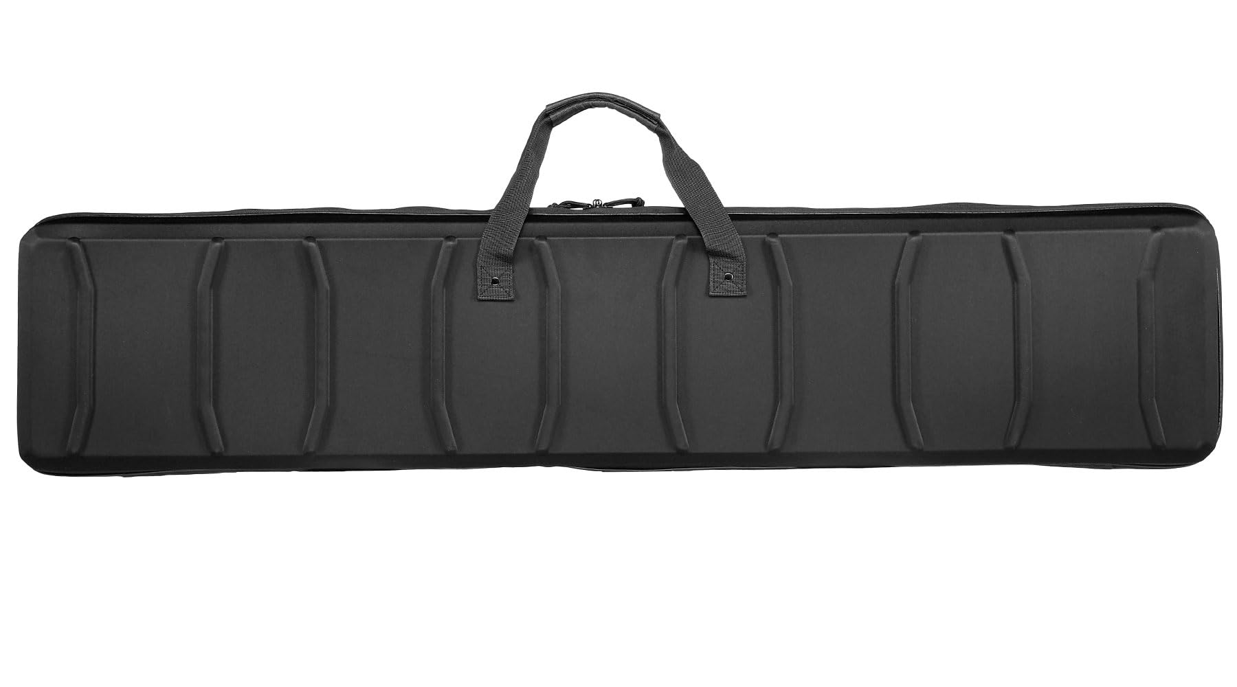 Soft Case Waffentasche – Gewehrkoffer Hybrid aus leichtem Eva Hartschaum – Abschließbares Gewehrfutteral Transport – Universal Transportkoffer mit Waben-Schaumstoff