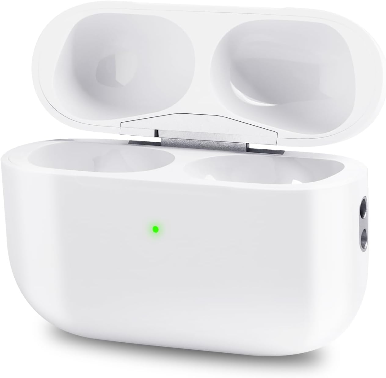 Wireless Chillyfar Compatible with AirPods Pro 2 Charging Case Replacement, for Air Pod Pro 1st & 2nd Generation Charger Cases Bluetooth Pairing Sync Button Support Wired (to USB-C)