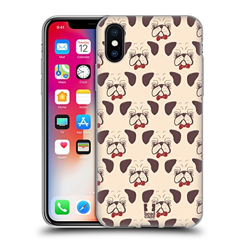 Eviter les rayures coque carlin iPhone X XS compatible MagSafe souple