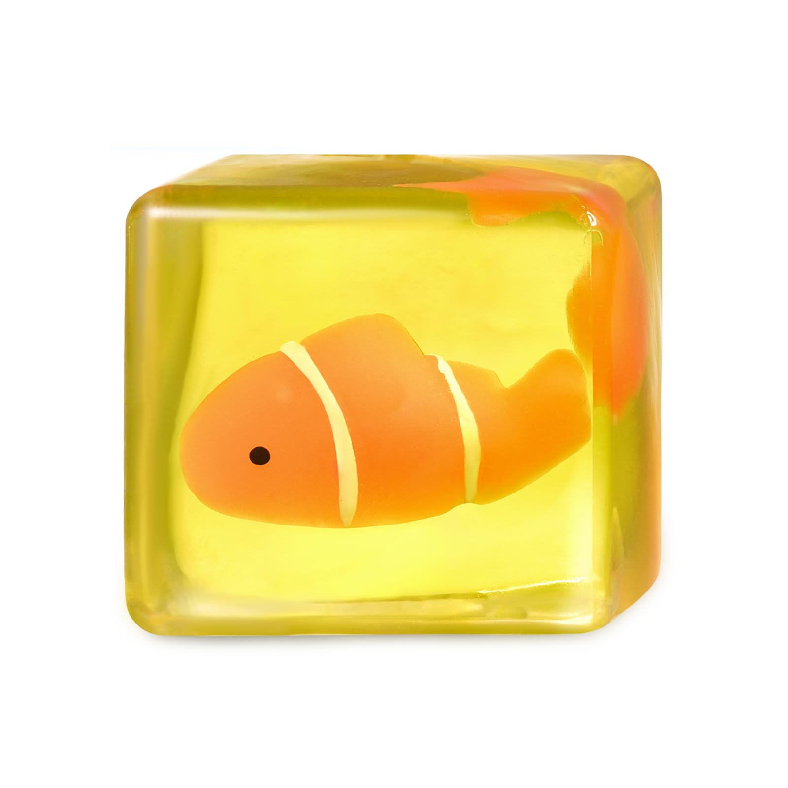 Squishy Fidget Toys Adults Stress Cube - Glow in The Dark