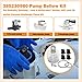 Complete Replacement Kit Fits for Dometic 385230980 Pump Bellow (S, T, J, VHT & VG Series) - Includes 4-Pack 385310076 1-1/2'' Duckbill Valve, 2-Pack 385310151 O-Ring Kit