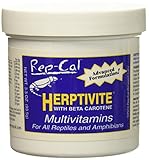 HERPTIVITE Multivitamin for reptiles and amphibians (3.3 oz) Blue Bottle, 1 Pack