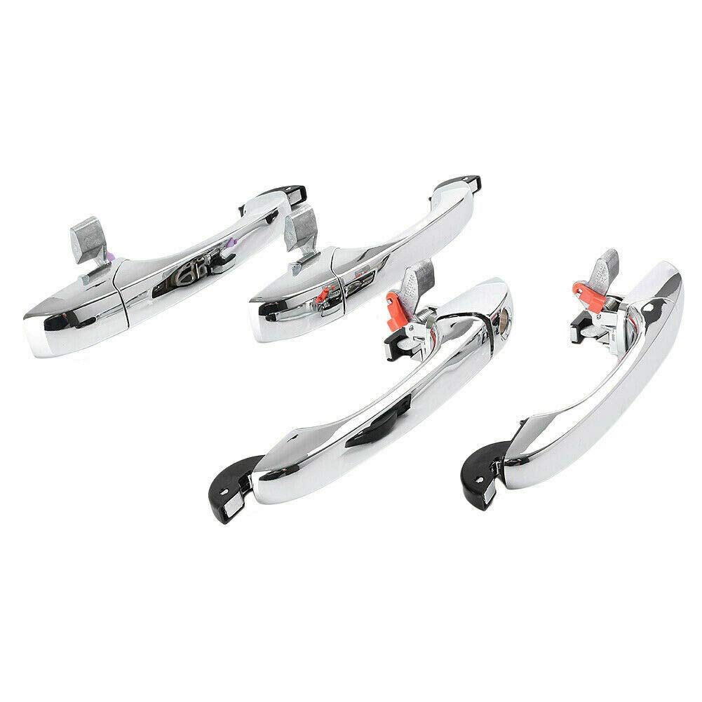 Photo 1 of Eynpire 81011 Exterior Chrome Door Handle Compatible with 2005-2010 Chrysler 300/300C | 2005-2008 Dodge Magnum | 2007 Dodge Charger (Set of 4)