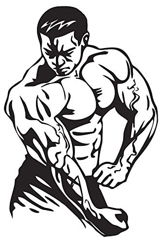 ARWY Gym wall stickers Vinyl Wall Sticker AR38 Size(24 x 36 Inch)