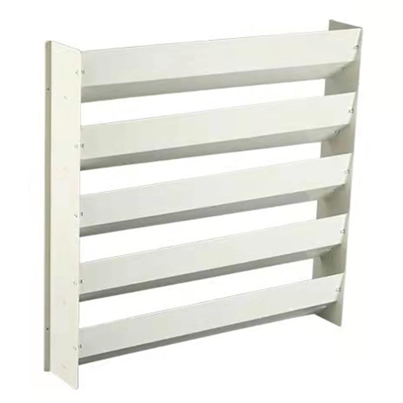 AVkgwrtb Stainless Steel Ac Vent Deflector, Air Conditioner Cover Galvanized Steel Grill Deflector Multiple Sizes(45x45x9CM)