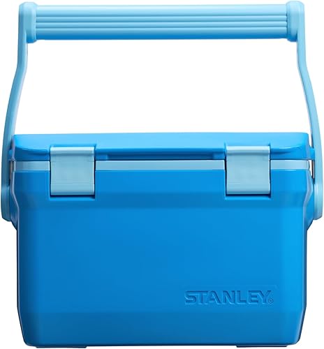 Stanley Adventure Outdoor Cooler 7 qt | Heavy Duty Outdoor Camping Cooler with Easy Carry Top Handle | BPA-Free | Azure