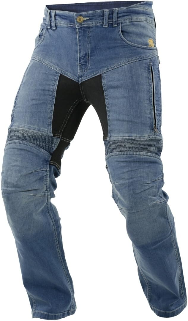 Trilobite Parado Doublelayer Jeans da moto, blu, 34/32