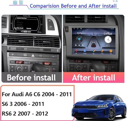 Écran Android Audi A6 C6 Console Multimédia Haute Performance 32G - 2