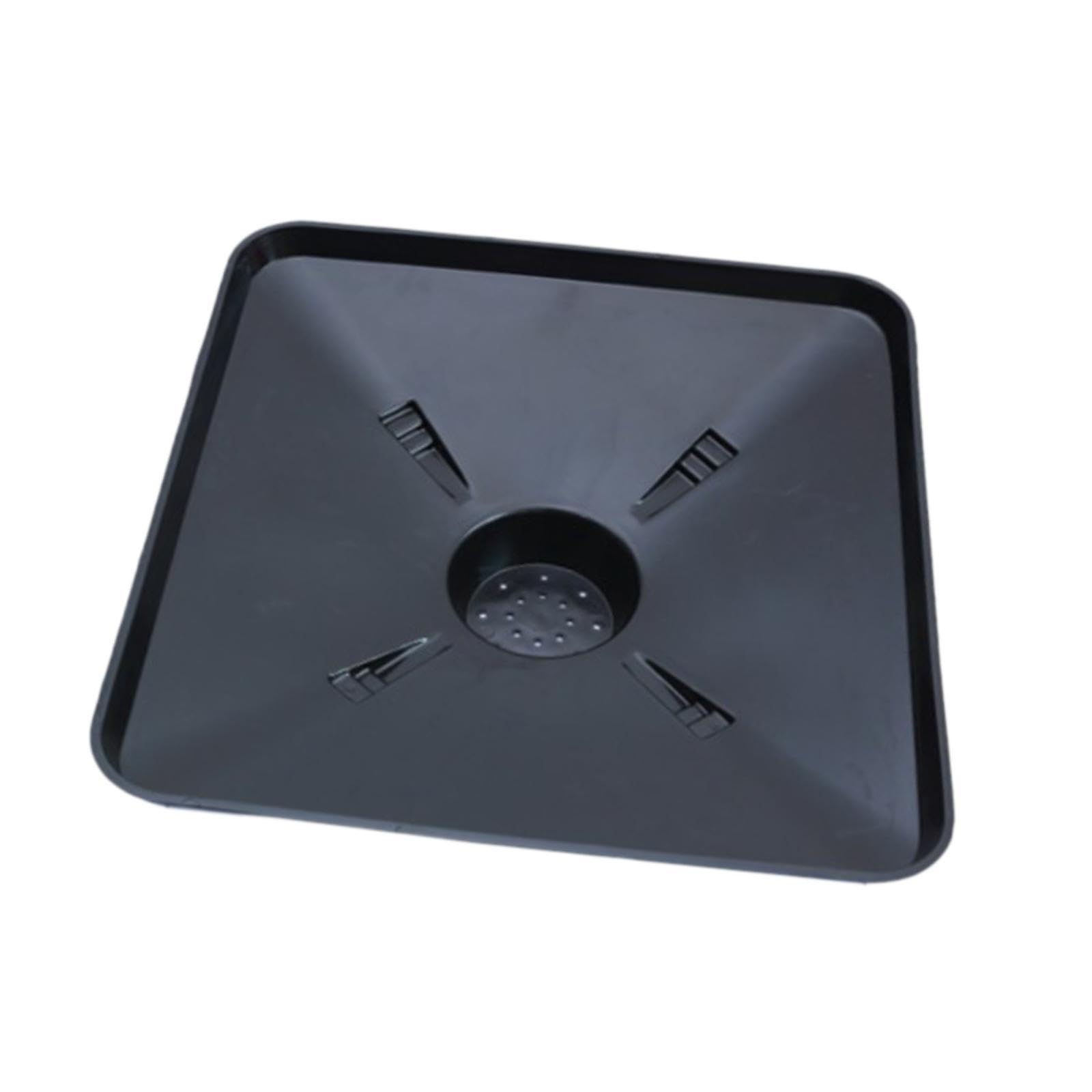 Milageto Bac de Récupération d'Huile Multifonctionnel de 15 L, Bac de Vidange Plastique PP avec Entonnoir, Outil de Réparation Automobile, pour Vidange Automobile