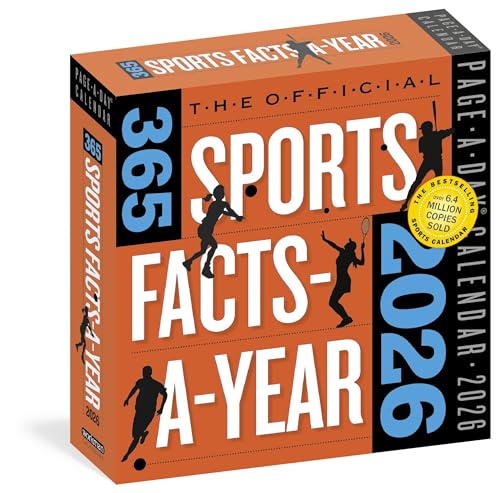 Official 365 Sports Facts-A-Year Page-A-Day® Calendar 2026: Trivia, Record-Breaking Facts, Come...