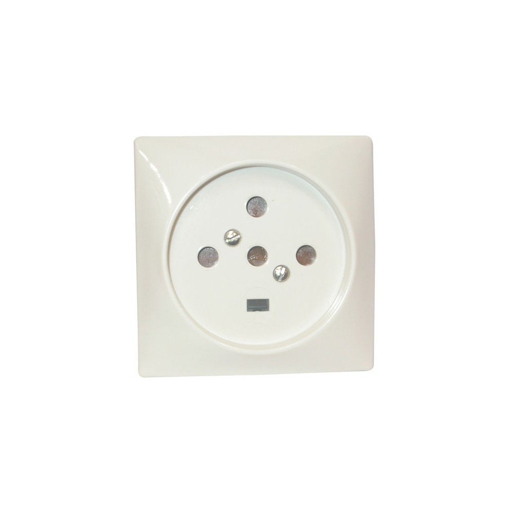 Prise de puissance 20A Legrand encastrable ou saillie blanche avec terre