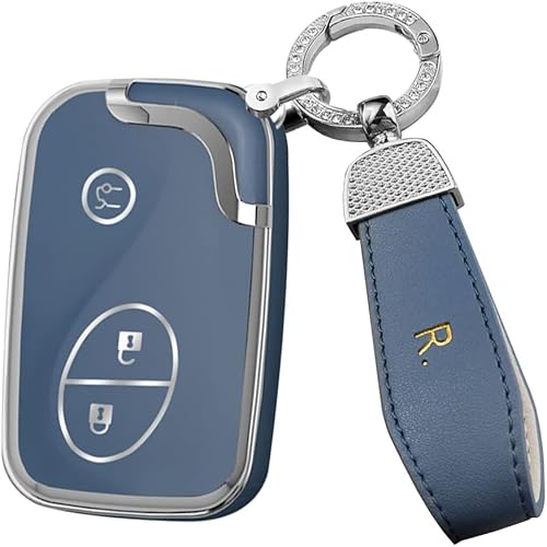 Miniatura 9 de ontto Funda para mando a distancia compatible con Lexus de 3 botones, protector de llave de coche de TPU suave para Is250 Is300C Ct200H, accesorios