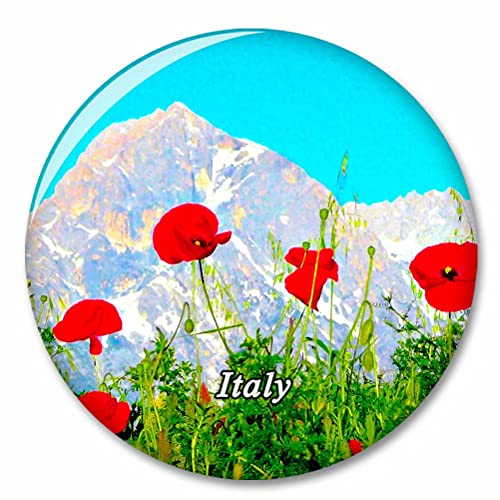Italia Montagna Abruzzo Magnete del frigorifero Magneti decorativo Apribottiglie Tourist City Travel Souvenir Collection Regalo Forte adesivo per frigorifero