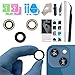Rear Camera Lens Glass Replacement for iPhone 13 & 13mini, GVKVGIH Back Camera Len Replacement Kit with Replacement with Double-Sided Adhesive & Repair Tool Kit (for 13/13mini)