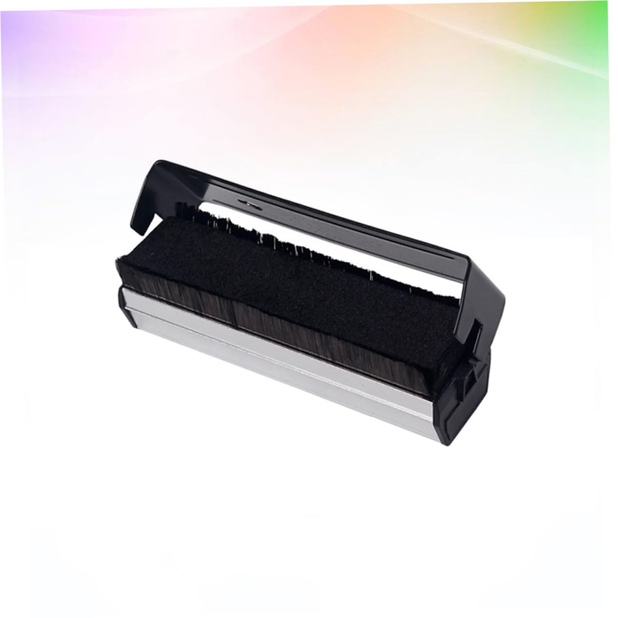 Holibanna Cepillo de Limpieza Negro Fórmula Ecológica en Aleación de Aluminio de Vinilo y Diseño Agujero para Colgar para Tocadiscos Adecuado para Fonógrafos