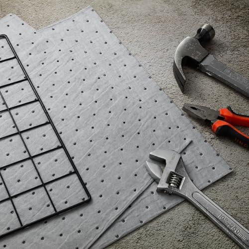 Tapis absorbant les déversements d'huile Hoolerry pour protéger le sol du garage et du sous-sol - 6
