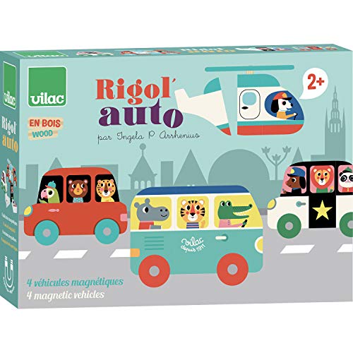 Vilac Rigol'auto jeu de voiture design Ingela P. Arrhenius dans la chambre