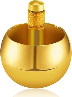 Metal Gyroscope, 1 PCS Gold Automatic Flip Spinning Top for Party Gifts (3.5 x 3cm/1.37 x 1.18in)