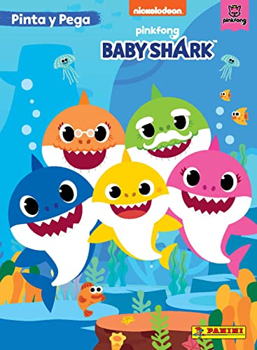 Baby shark (PEGA Y COLOREA)