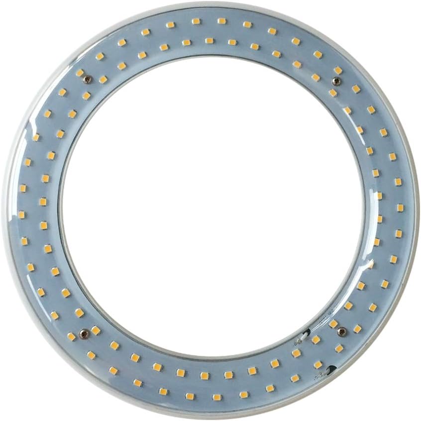 T9 LED Circline Light Bulb, 8 Inch 1600LM LED Circular Light, 13W Clear Cover 4000K Soft White Replacement for FC8T9 22-Watt Fluorescent Circular Bulb(FC8T9), Ballast Bypass Required