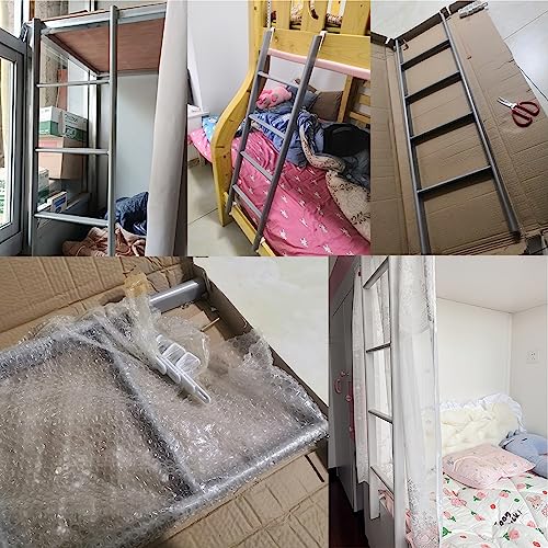 Escalera para litera vertical que ahorra espacio en dormitorios tipo loft 3