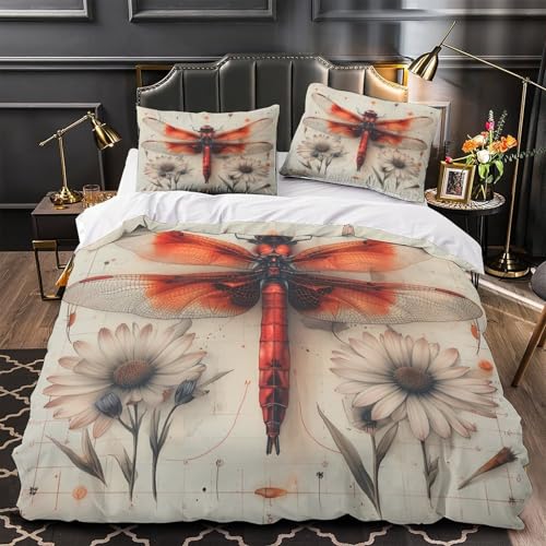 Housse de Couette 200x200 Double Burger Microfibre Hypoallergénique - 2