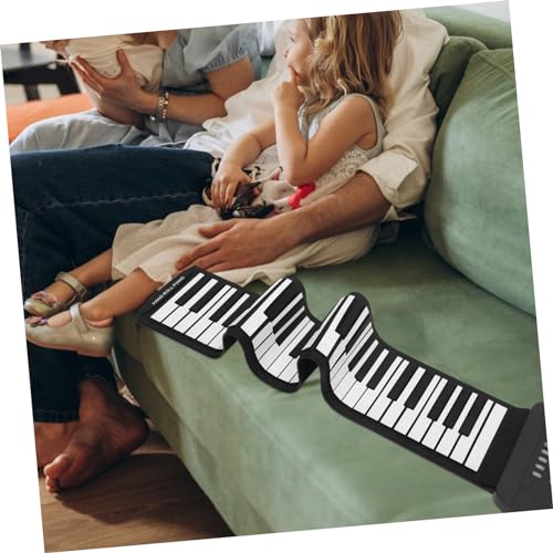 Toyvian 61 Rouleau De Piano Clavier Électronique Piano Pour Enfants Clavier Électrique Piano Numérique Piano Roulé à La Main Piano Électrique Piano Enfant Piano Souple Black Gel De Silice - Les Beatles, Paul McCartney, John Lennon, RIngo Starr, George Harrison Toyvian 61 Rouleau De Piano Clavier Électronique Piano Pour Enfants Clavier Électrique Piano Numérique Piano Roulé à La Main Piano Électrique Piano Enfant Piano Souple Black Gel De Silice – Image 4