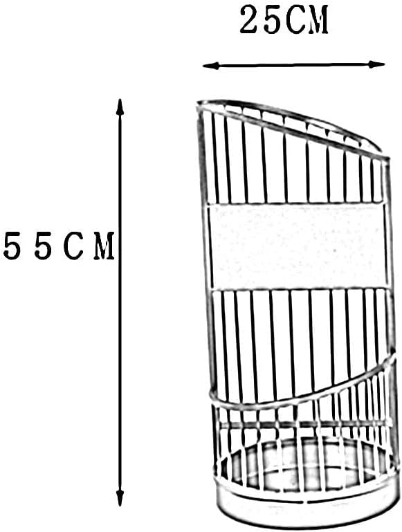 Large Umbrella Stand for Entryway, Heavy Duty Umbrella Holder, Holds 15-25 Umbrellas, Sturdy Metal Umbrella Bucket for Home, Office, Hotel Lobby