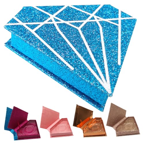 Healeved 5pezzi Scatola Portaciglia Magnetica Vuota da Posti Custodia Organizer Protettiva per Ciglia Finte Riutilizzabili in Materiale Resistente