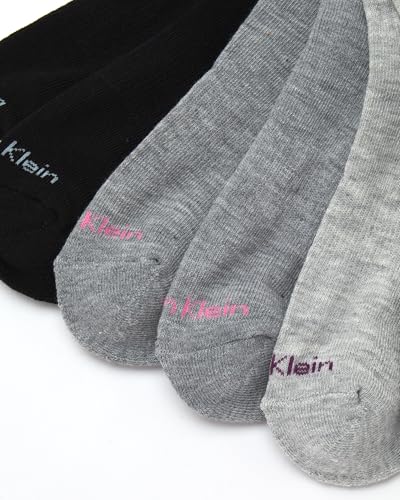 Image of Calvin Klein Womens 12 Pack Terry Cushioned High Quarter Socks