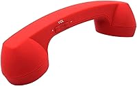 Vista 8 de Auricular de teléfono retro con Bluetooth inalámbrico y USB, a prueba de radiación para teléfonos celulares, cómodo para llamadas (Negro)