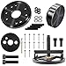 Front+Rear Crankshaft Seal Remover & Installer With Wear Sleeve Installer Tool Set For Cummins 3.9L 5.9L 6.7L 1989-2016 Replace 1338 3824498 5046 3824500 3164660 ST-224C 3824078 5395259 2063800090