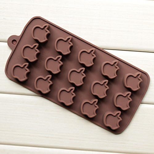 Happyhomin Apple Silicone Mold Fondant Cake Mat Chocolate Decorating Baking Molds Like iPhone