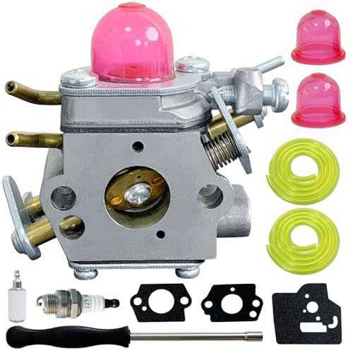 Ruixing OEM 531127910 Carburetor for Husqvarna 130L 330LK 130C Gas String Trimmer Straight Shaft Gas Weed Eater 28cc 2-Cycle engine