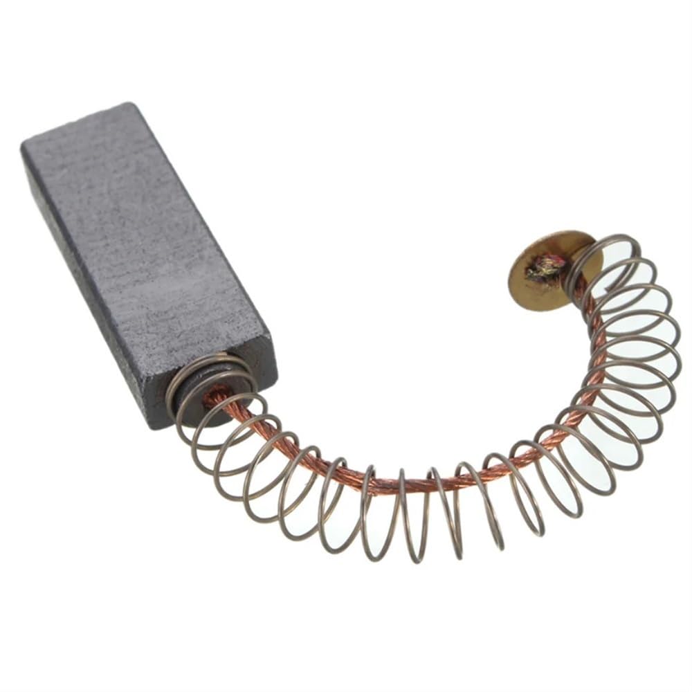 6 spazzole in grafite per motore elettrico, 32 x 11 x 6 mm, spazzole di ricambio durevoli per martelli e smerigliatrici