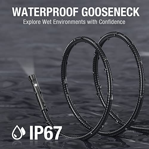 Teslong Cable de Repuesto para Endoscopio con Luz, Cámara de Inspección de Triple Lente 7.9mm/0.3 pulgadas Resistente al Agua Compatible con NTS500, NTS300 (3.3FT) miniatura 4