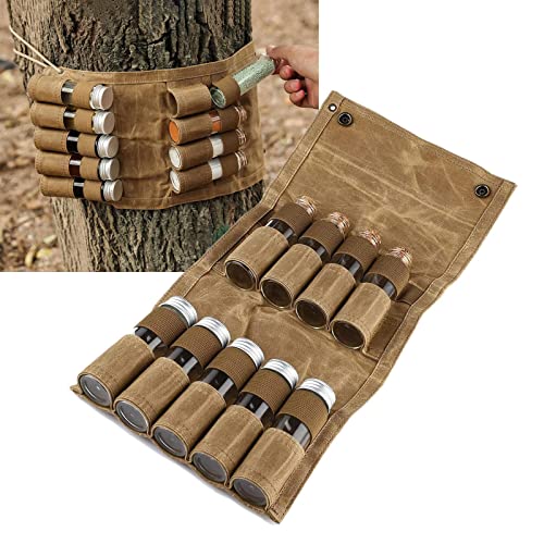 Bocaux rangement condiment verre avec sac à compartiments séparés anti-choc