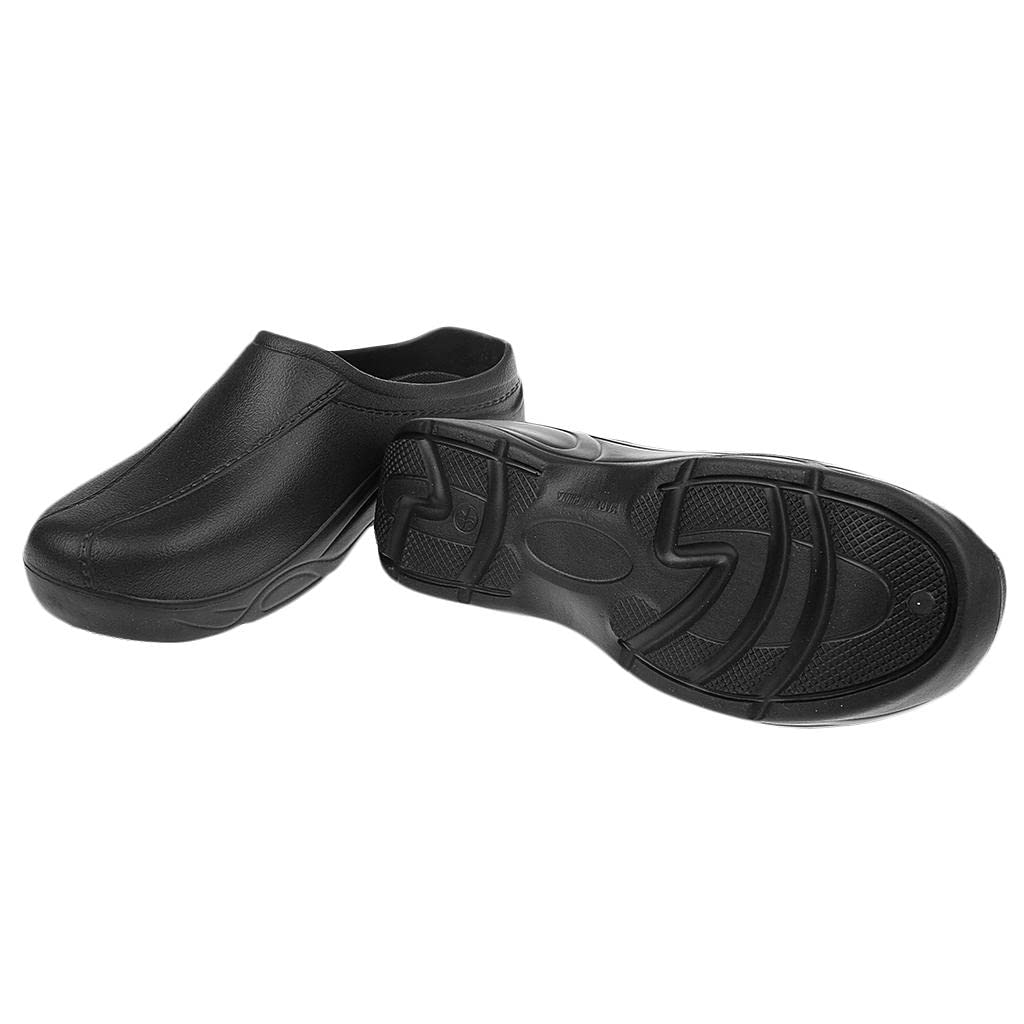 ™ Pair Of Men Women Plastic Orthopedic Clogs Chef Nursing Occasion Strapless Shoes 38 Black | Occupational | Womens Shoes-image-13