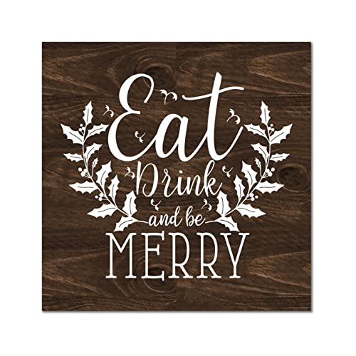 Plaque murale rustique en bois pour cuisine et décoration de maison conviviale