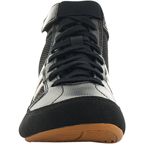 adidas Men's HVC Wrestling Shoes, Black, 5.54