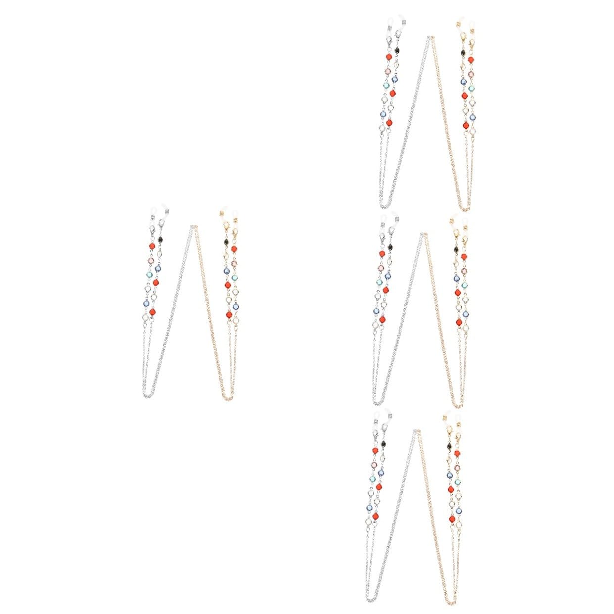 Healvian Gafas De Cuerda Cadena Para Colgar Gafas En El Cuello Accesorios Cable Correa Gafas Correa Para Gafas Collar De Gafas Collar De Soporte De Gafas Gel De Sílice